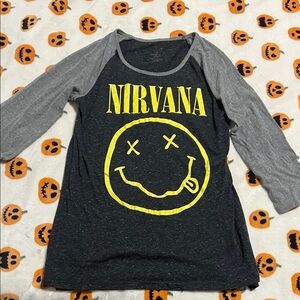 NIRVANA Long Sleeve Tee